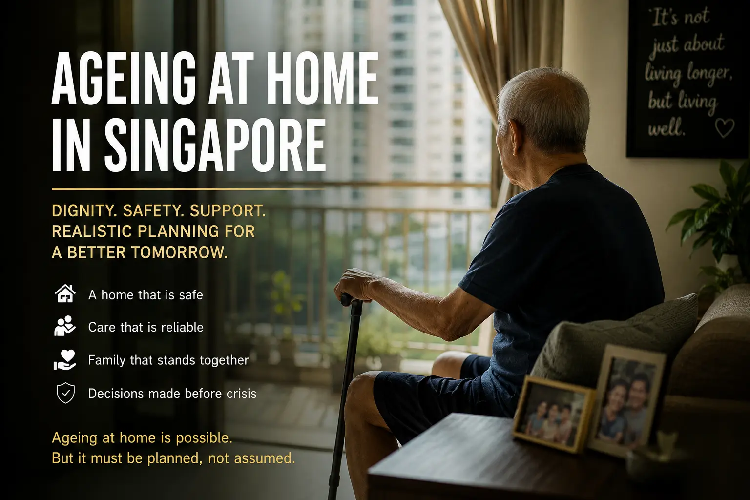 Ageing at home in Singapore senior care planning