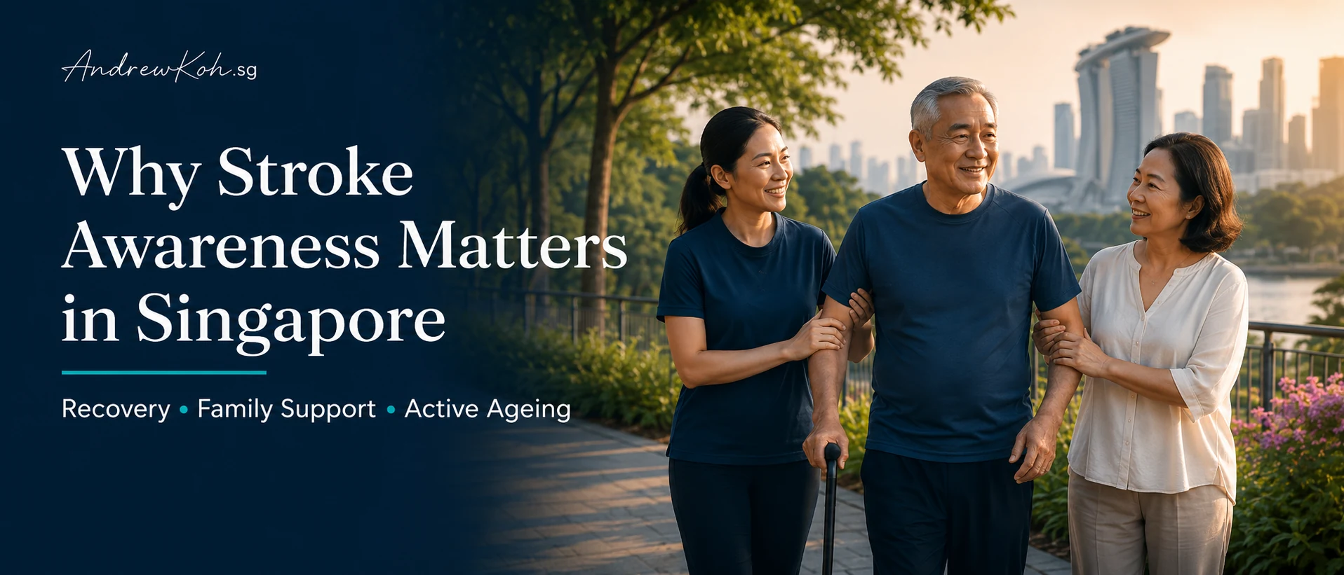 Stroke awareness and active ageing support in Singapore