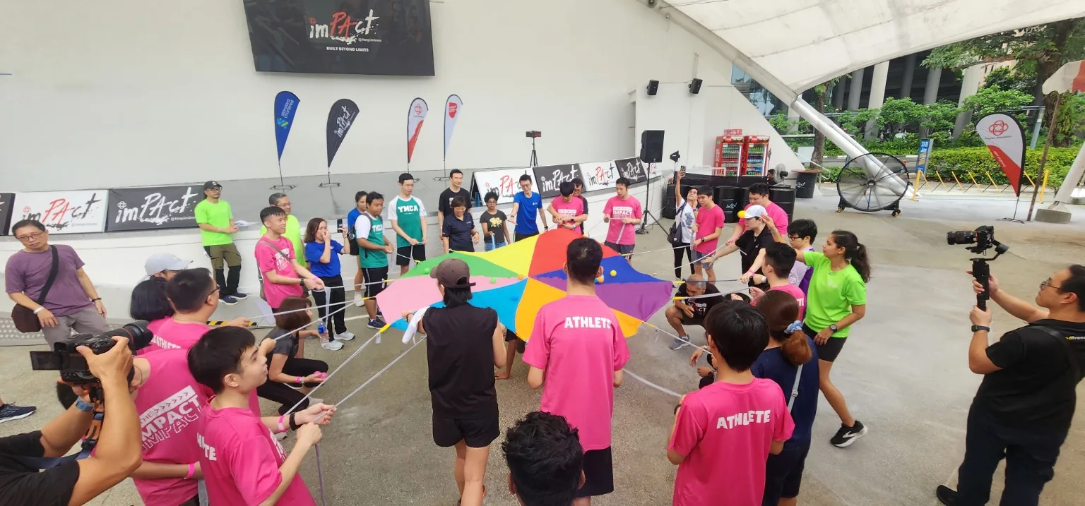 Inclusive group activity at Beyond Limits 2026 showing teamwork and community participation