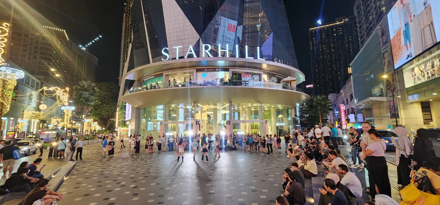 Community performance space at The Starhill in Kuala Lumpur