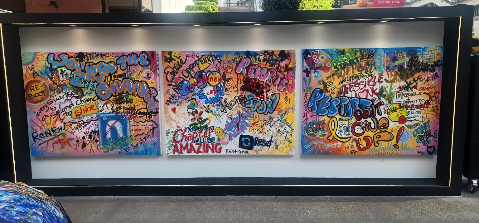 Yellow Ribbon artworks expressing hope reflection and renewal