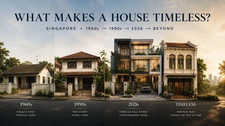 What makes a house timeless Singapore