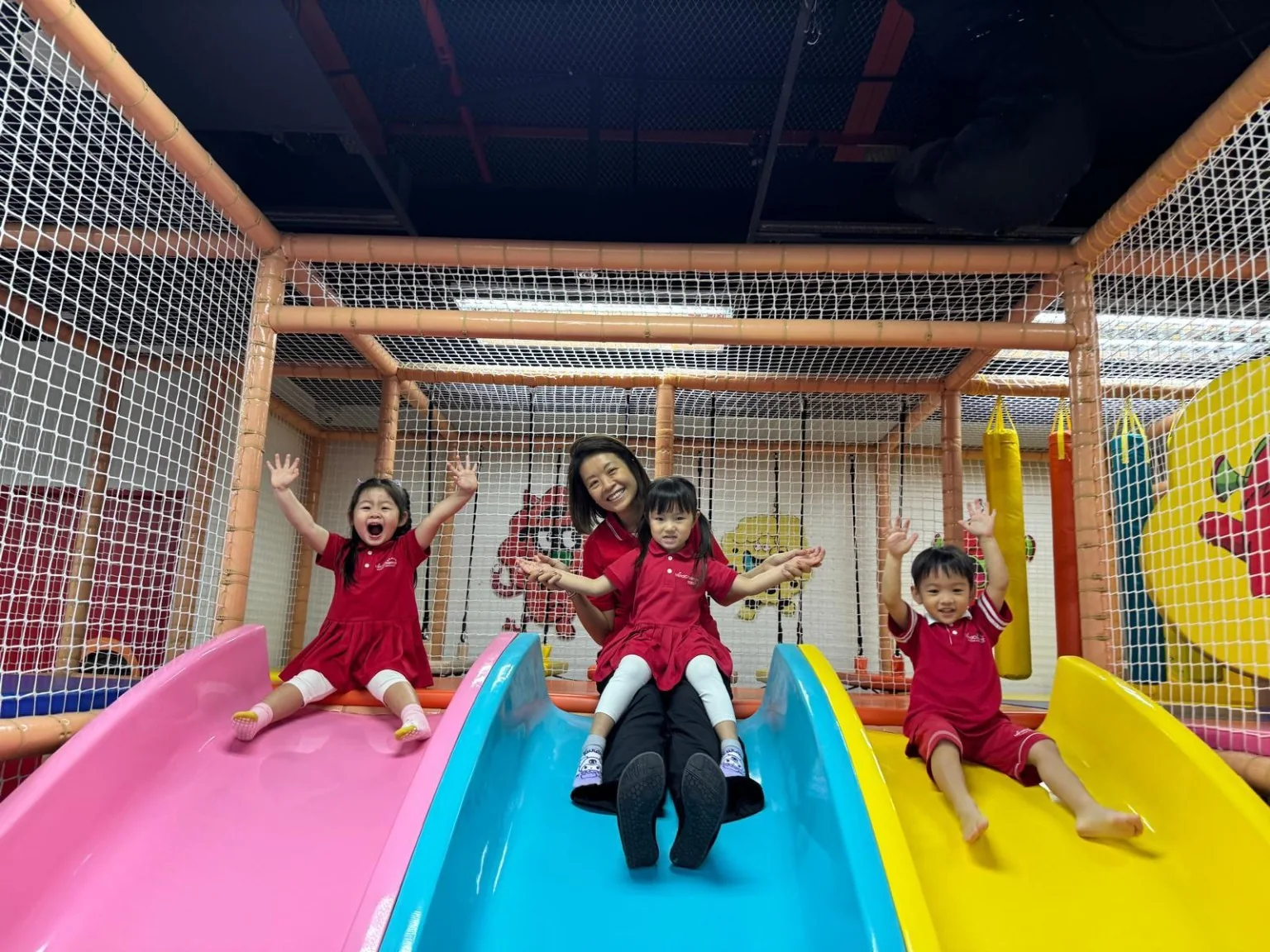Indoor play environment at MindChamps Chinese PreSchool Thomson